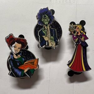 Hocus Pocus Disney Pins - 3 Pins